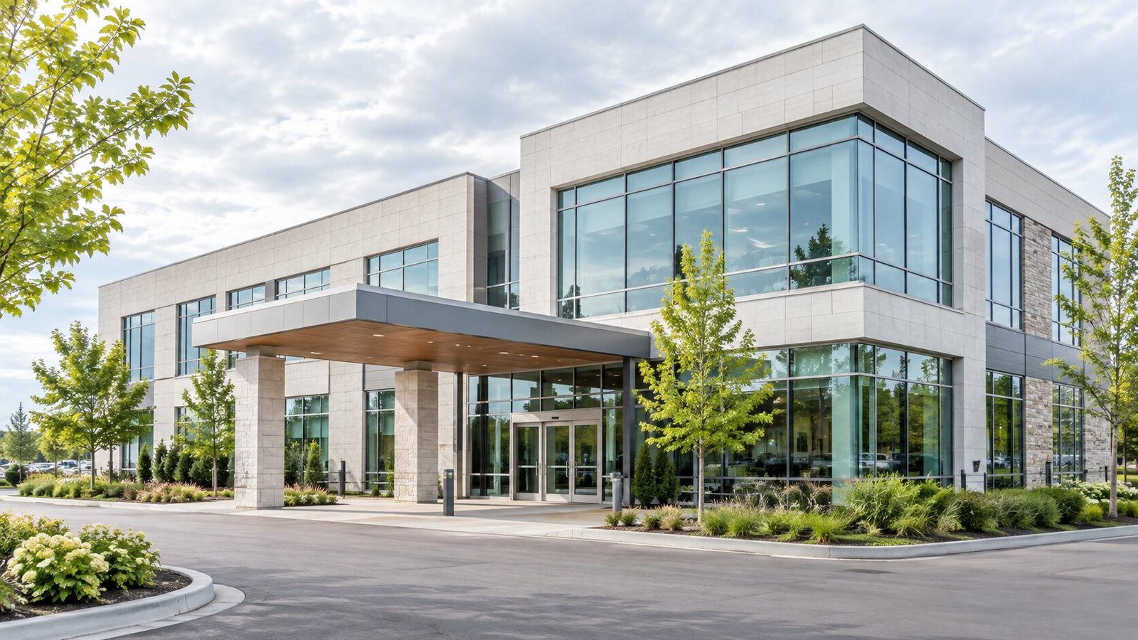 Modern Canadian healthcare property and medical office